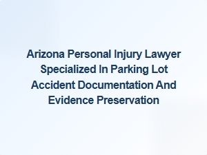 Preserving Evidence After a Parking Lot Accident in Arizona